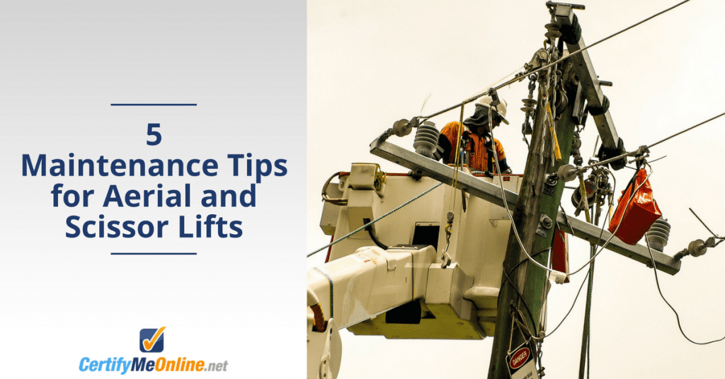 5 Essential Scissor Lift Maintenance Requirements & Tips